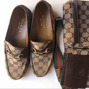 Authentic Gucci vintage loafers